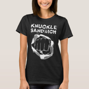 T-shirt Boxe Pointe Poignée Knuckle Boxer