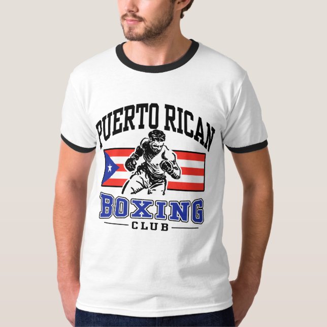 T-shirt Boxe portoricaine (Devant)
