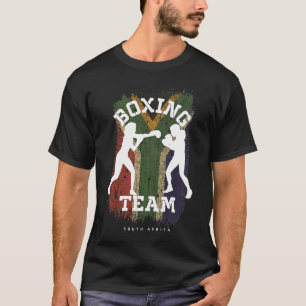 T-shirt Boxe pour femmes Afrique du Sud Combat Sports Figh