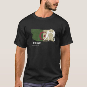 T-shirt Boxe pour femmes Algérie Combat Sports Boxe