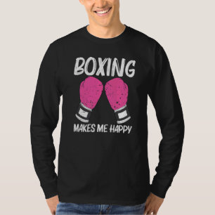 T-shirt Boxe Pour Hommes Femme Boxer Sparring Match