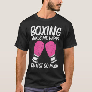 T-shirt Boxe Pour Hommes Femme Boxer Sparring Match