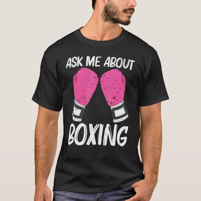T-shirt Boxe Pour Hommes Femme Boxer Sparring Match (Devant)