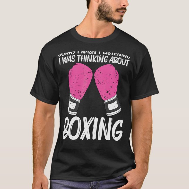 T-shirt Boxe Pour Hommes Femme Boxer Sparring Match (Devant)