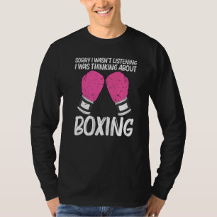 T-shirt Boxe pour hommes femmes boxeur combat de sparring