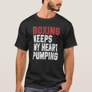 T-shirt Boxe Pour Hommes Femmes La Boxe Maintient Le Rythm