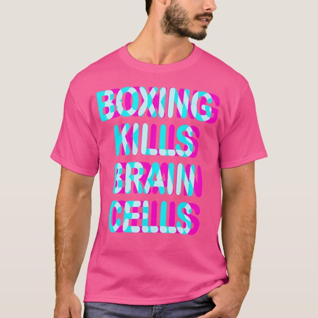 T-shirt Boxe Pour Les Boxers Étincelants (Devant)