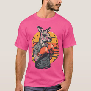 T-shirt Boxe Roger Australian Kangaroo Boxer Ka