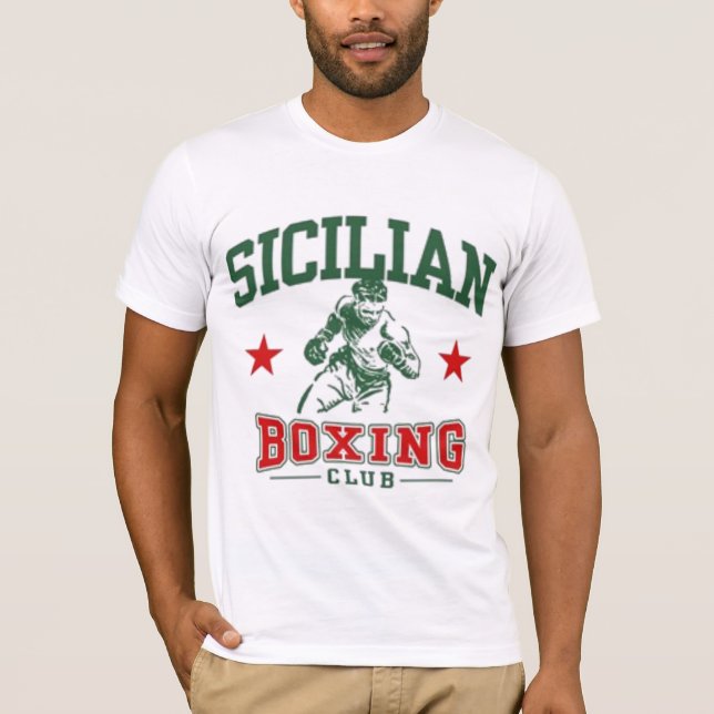 T-shirt Boxe sicilienne (Devant)