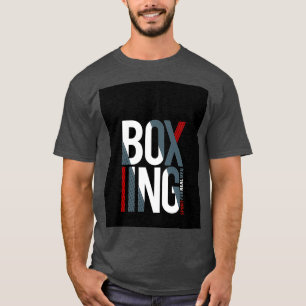T-shirt Boxe Sports pour hommes réels Graphisme