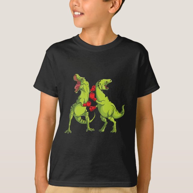 T-shirt Boxe T-rex  (Devant)