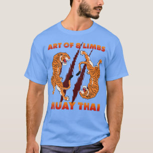 T-shirt Boxe Thaïlandaise De 8 Membres Muay Thai