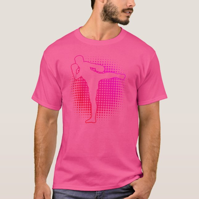 T-shirt Boxe Thaïlandaise Hommes Boxe Thaïlandaise Muay Th (Devant)