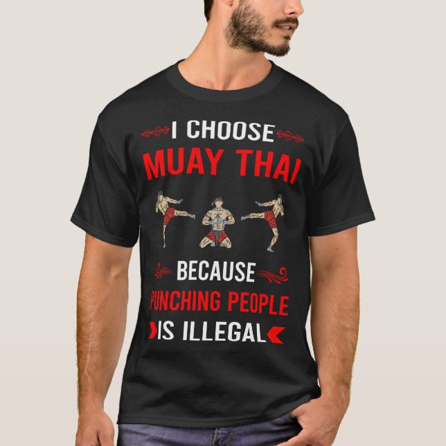 T-shirt Boxe thaïlandaise Muay Thai (Devant)