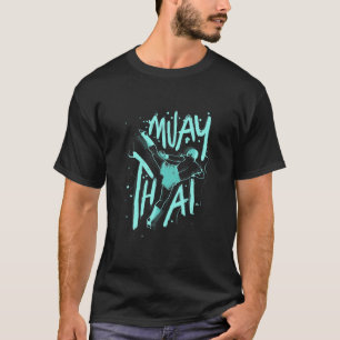 T-shirt Boxe thaïlandaise Muay Thai Kicking Martial Artist