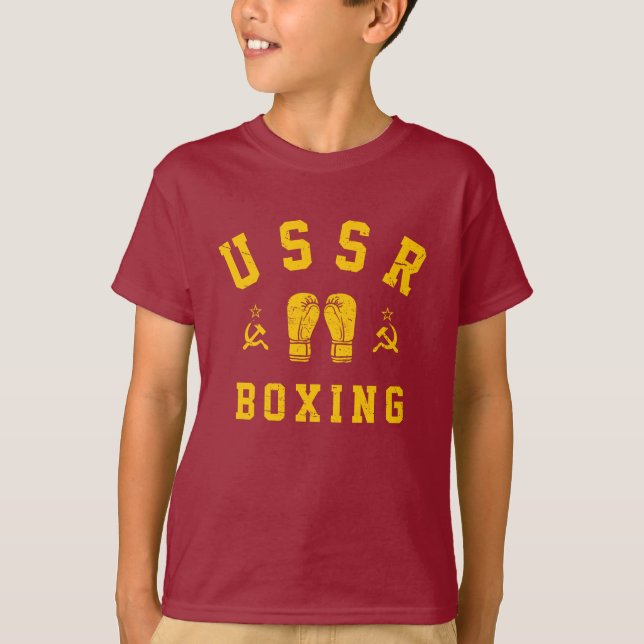 T-shirt Boxe URSS (Devant)