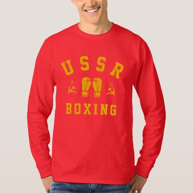 T-shirt Boxe URSS  (Devant)
