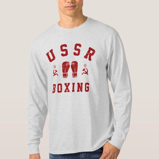 T-shirt Boxe URSS  (Devant)