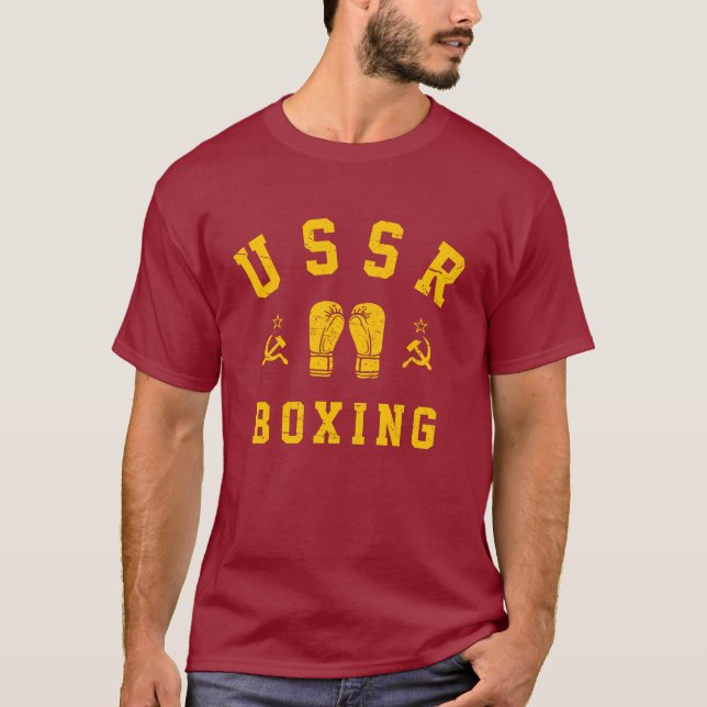 T-shirt Boxe URSS (Devant)