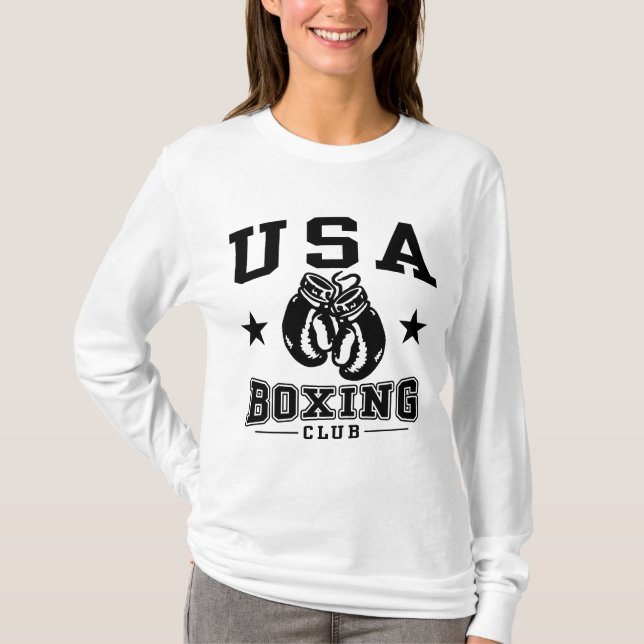 T-shirt Boxe USA (Devant)