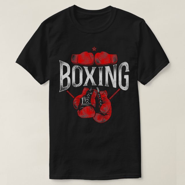 T-shirt Boxe Vintage (Design devant)