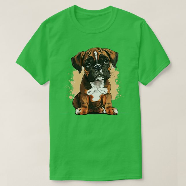 T-shirt Boxer à marionnettes 4 (Design devant)