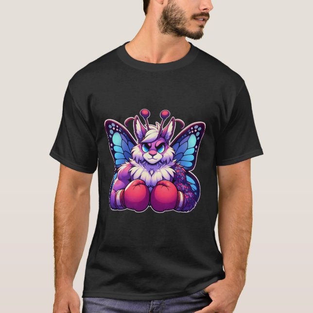 T-shirt Boxer à papillon Boxer Kickboxer Mixed martial art (Devant)