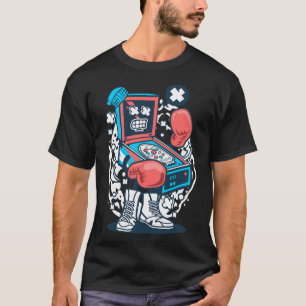 T-shirt Boxer à pinball
