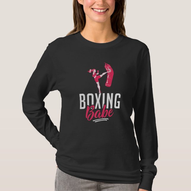 T-shirt Boxer Babe Sport Boxer de combat (Devant)