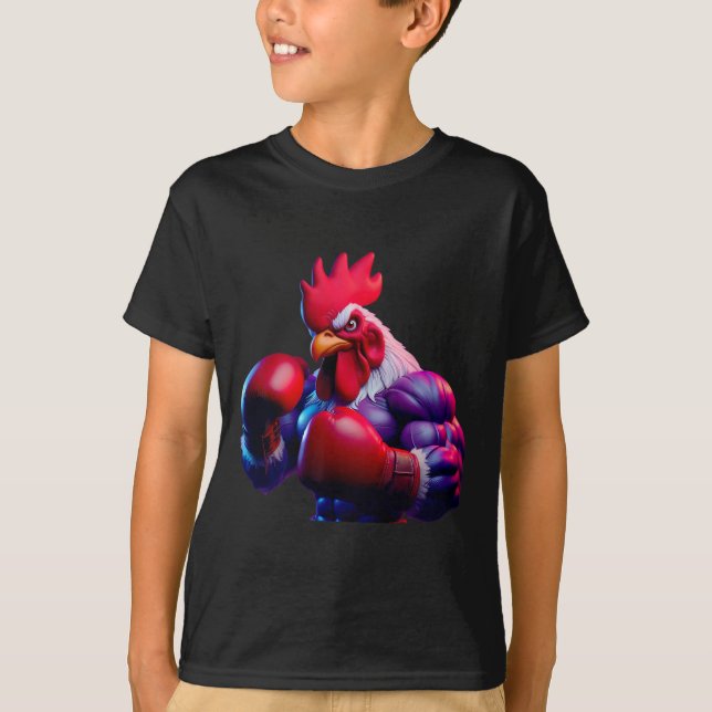 T-shirt Boxer Boxer Kickboxer Mixed martial art Combat (Devant)