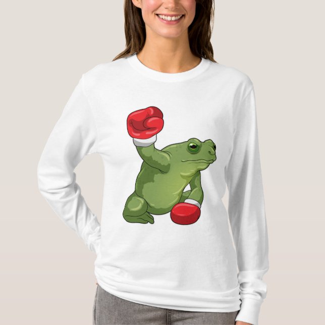 T-shirt Boxer Boxing Gloves (Devant)