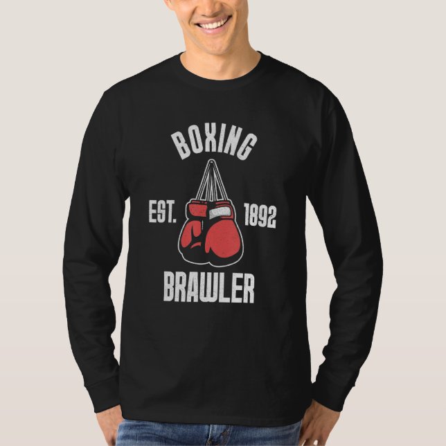 T-shirt Boxer Brawler Gants Boxer Boxer (Devant)