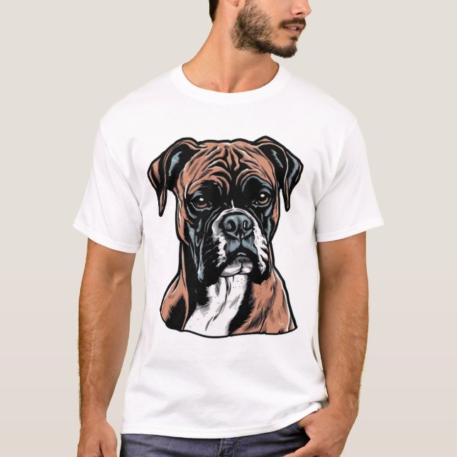 T-shirt Boxer Buddy Humoristique Protective (Devant)