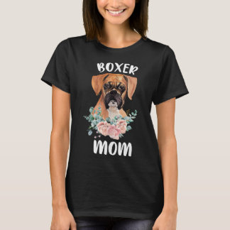 T-shirt Boxer Cadeaux Boxer Boxer Maman Amoureux des chien