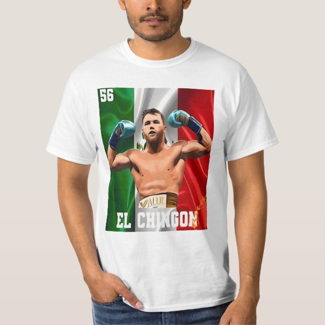 T-shirt boxer canelo alvarez (Devant)