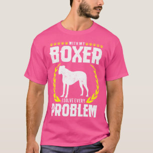 T-shirt Boxer Chien Femmes Chien Maman Pour Amoureux des c