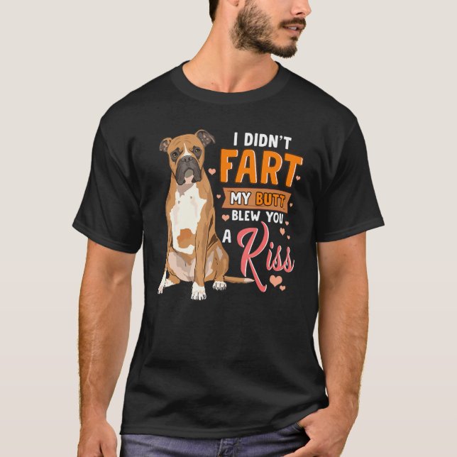 T-shirt Boxer Chien Hommes Femme Boxer Maman Boxer Papa (Devant)