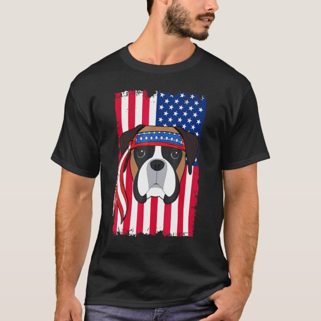 T-shirt Boxer Dog 2 (Devant)