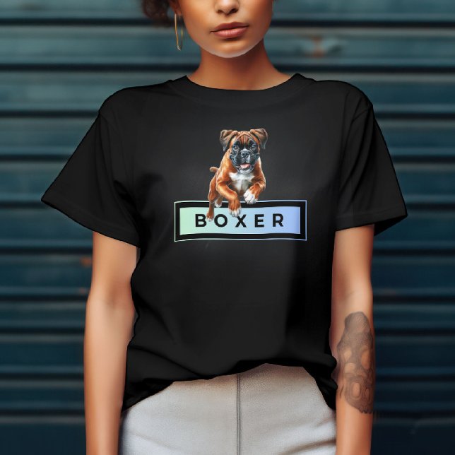 T-shirt Boxer Dog - Bonds & Sauts (Créateur téléchargé)