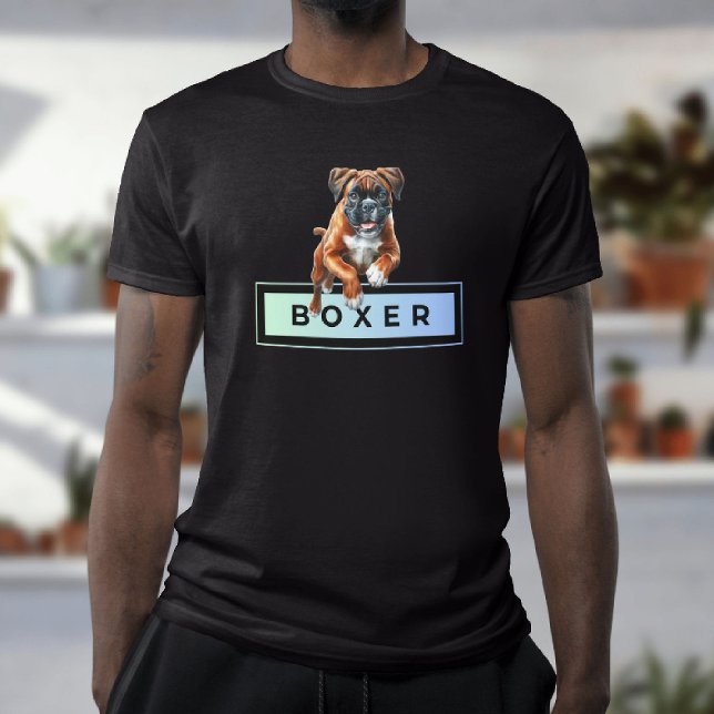 T-shirt Boxer Dog - Bonds & Sauts (Créateur téléchargé)