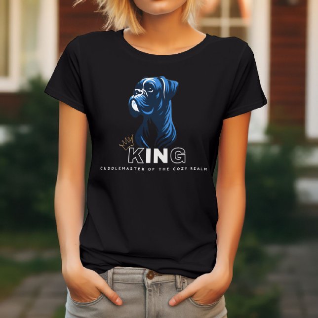 T-shirt Boxer Dog - Roi Maître Câlin (Créateur téléchargé)