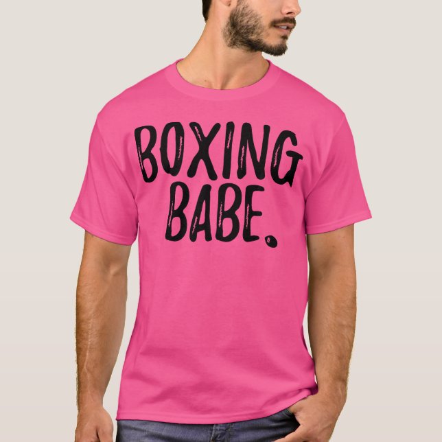 T-shirt Boxer drôle (Devant)