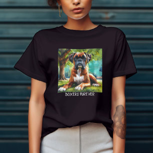 T-shirt Boxer 🐾Fessiers qui remuent et queues qui remuent
