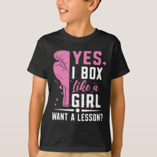 T-shirt Boxer fille