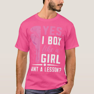 T-shirt Boxer fille