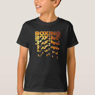 T-shirt Boxer Graphisme Word Art
