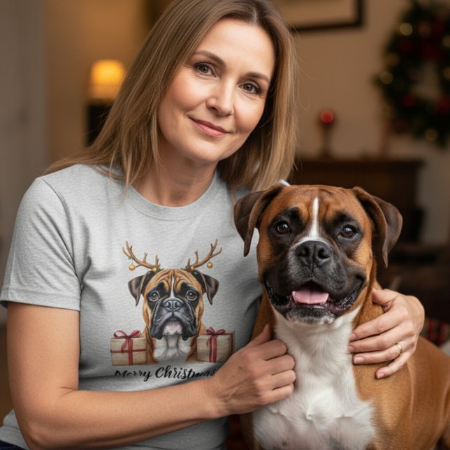 T-shirt Boxer Joyeux Noël  (Créateur téléchargé)