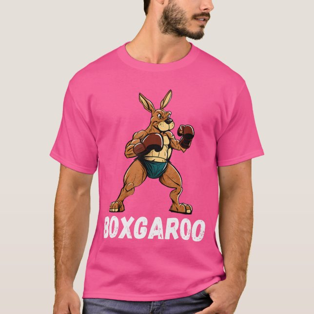 T-shirt Boxer Kangaroo Boxing Gants Kickboxing Mixed marti (Devant)