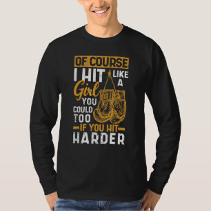 T-shirt Boxer Kickboxer Gym Boxer Bien Sûr J'Ai Touché Com
