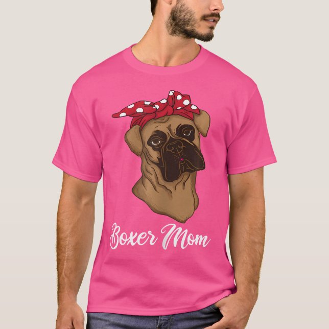 T-shirt Boxer Maman (Devant)